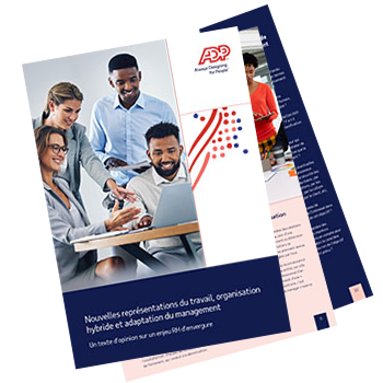 Nouvelles représentations du travail, organisation hybride et adaptation du management 