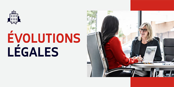 Évolutions légales