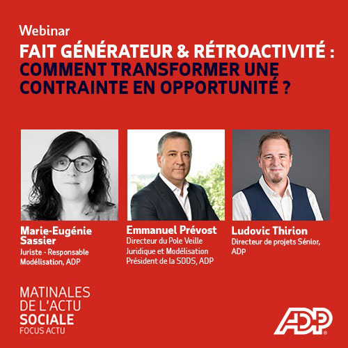 Webinar Fait générateur & rétroactivité