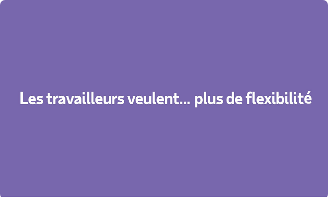 Qu’attendent vraiment les employés du travail flexible ?