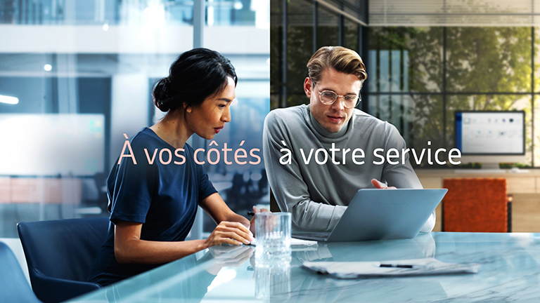 Mobile Banner À vos côtés à votre service