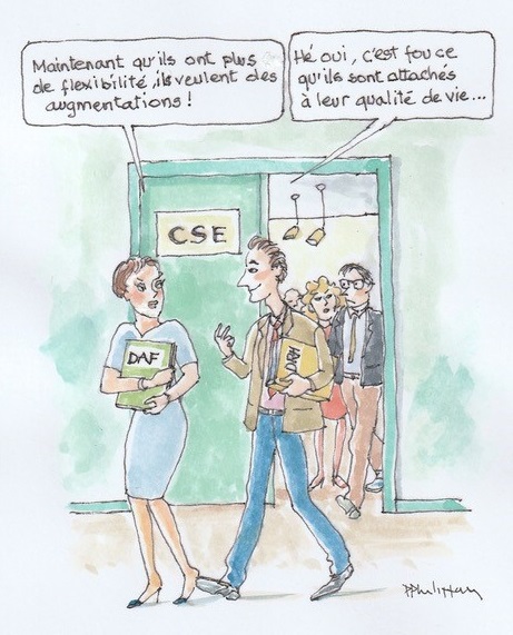 Les travailleurs veulent à la fois un augmentation et une meilleure qualité de vie