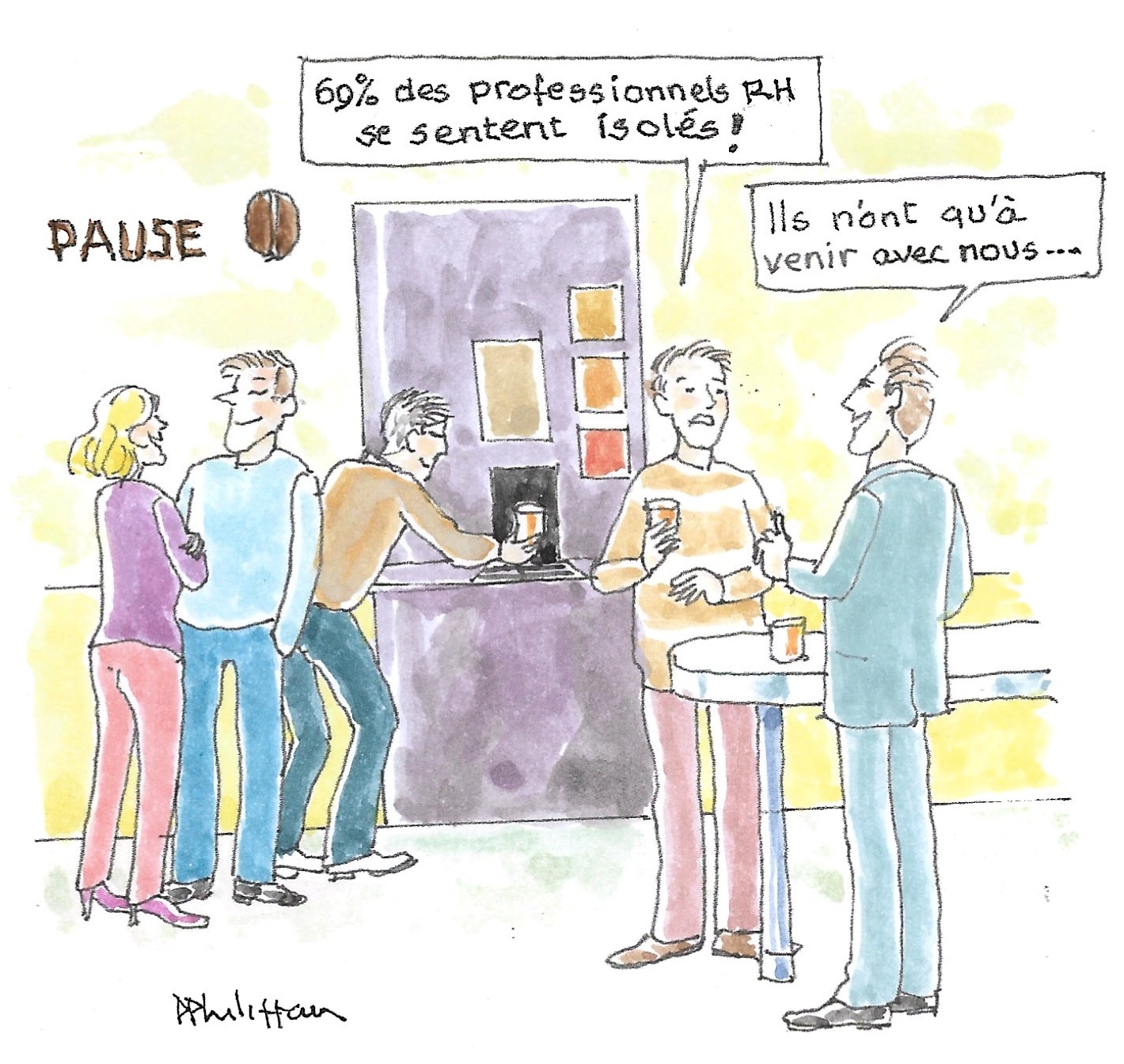 Déprime chez les professionnels RH
