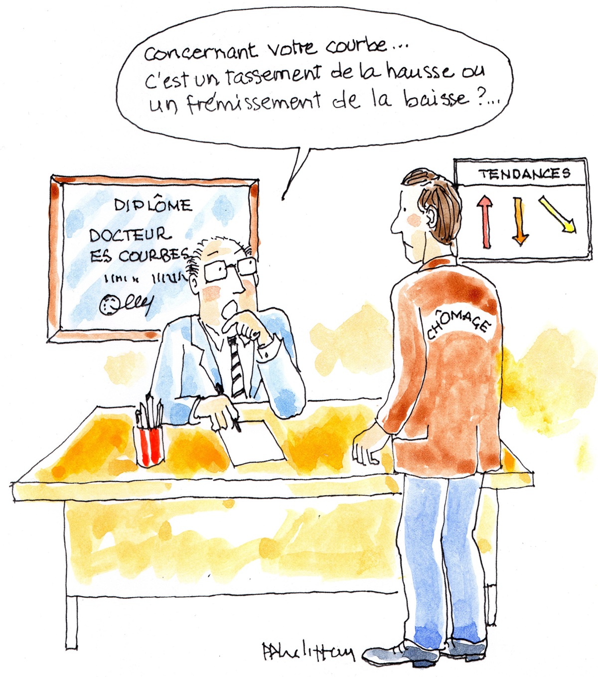 Evolution du chômage