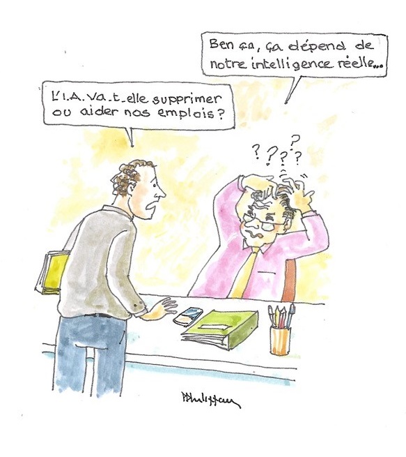 Intelligence artificielle et intelligence réelle