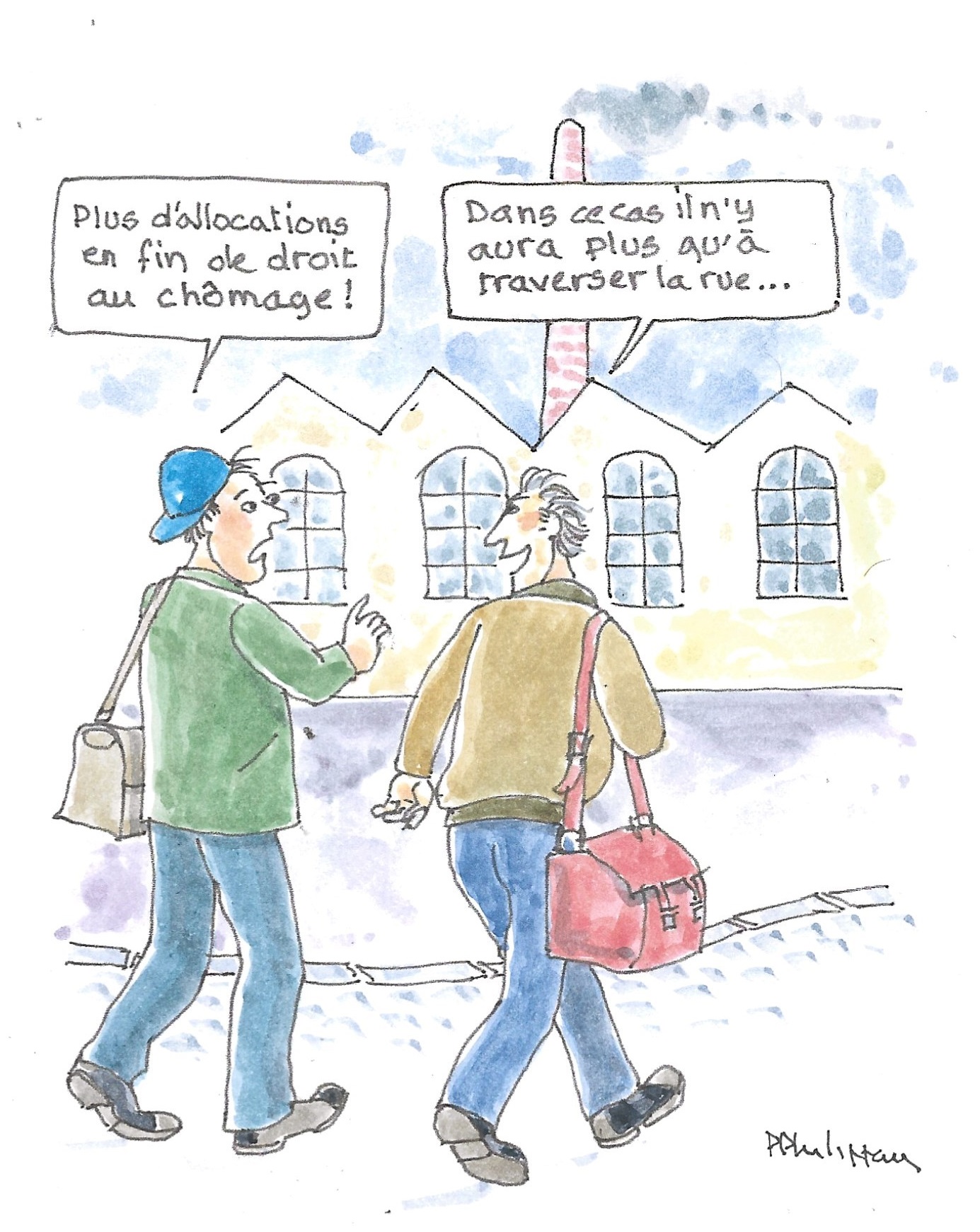 A propos des indemnités chômage