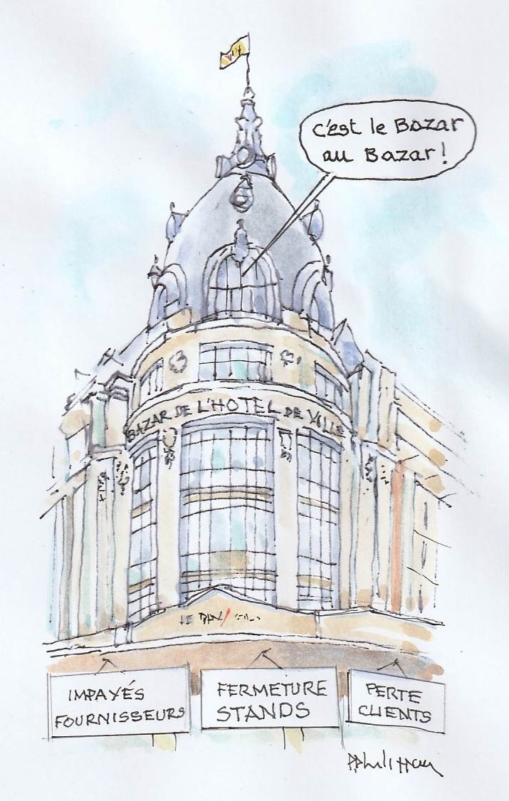 Inquiétude au BHV