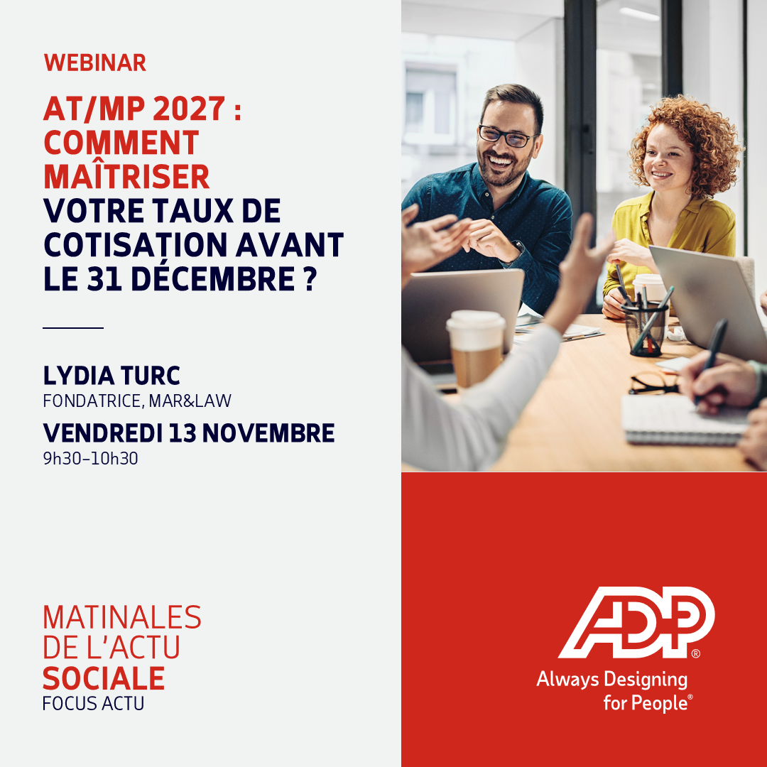 Matinale actu sociale ADP