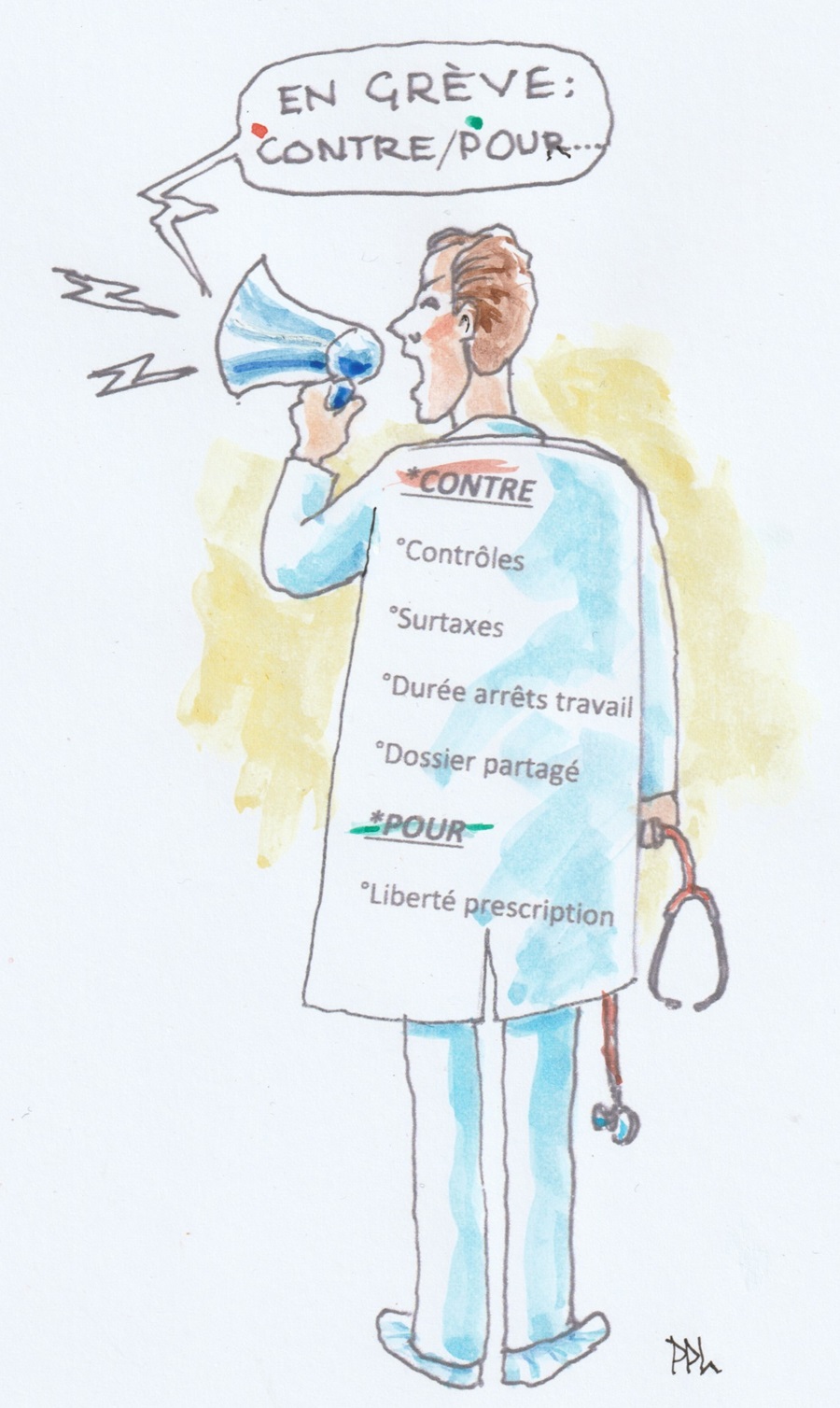 grève des médecins