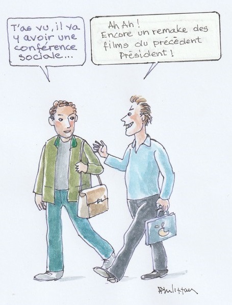 Encore une conférence sociale...