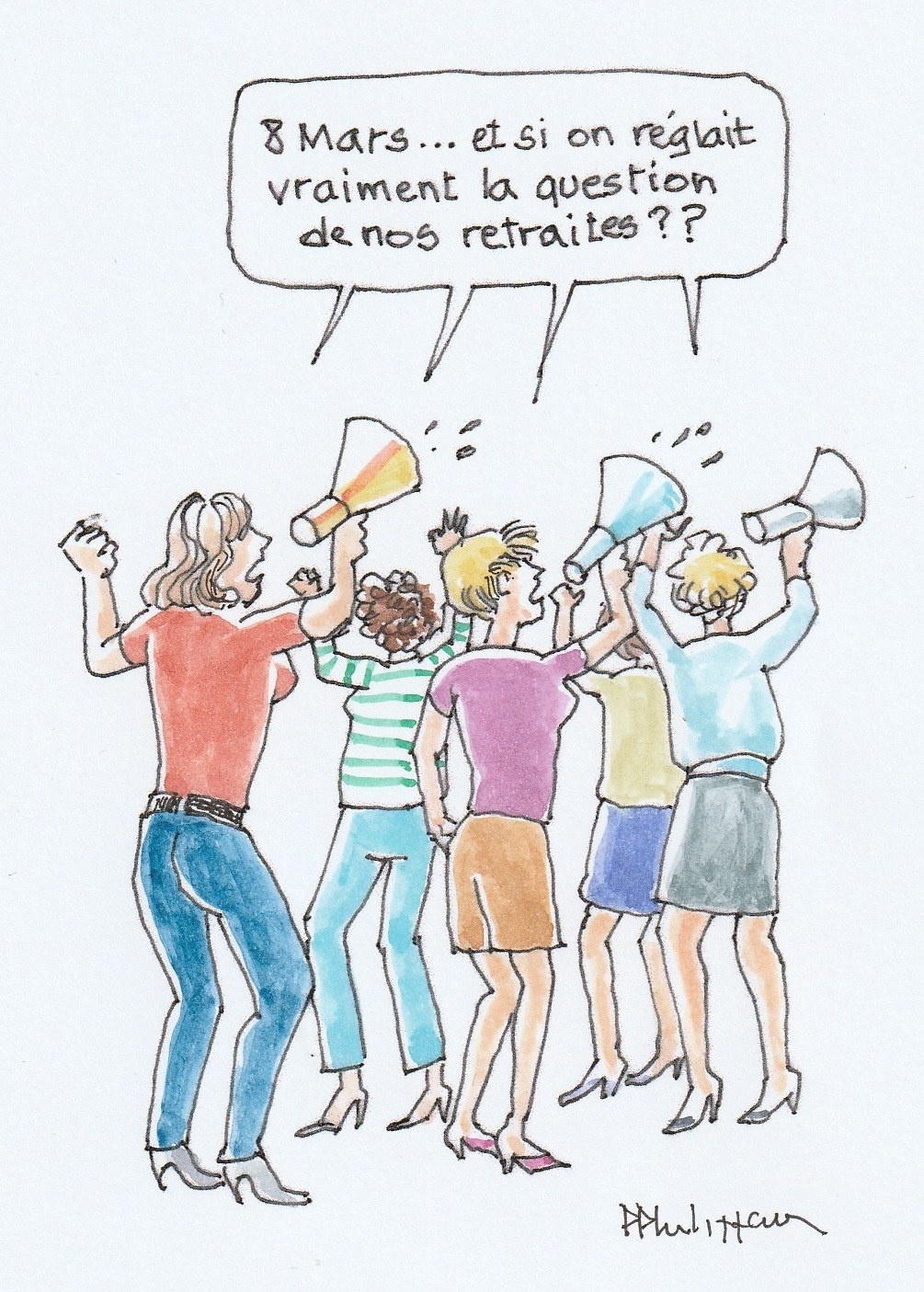Réforme des retraites pour les femmes