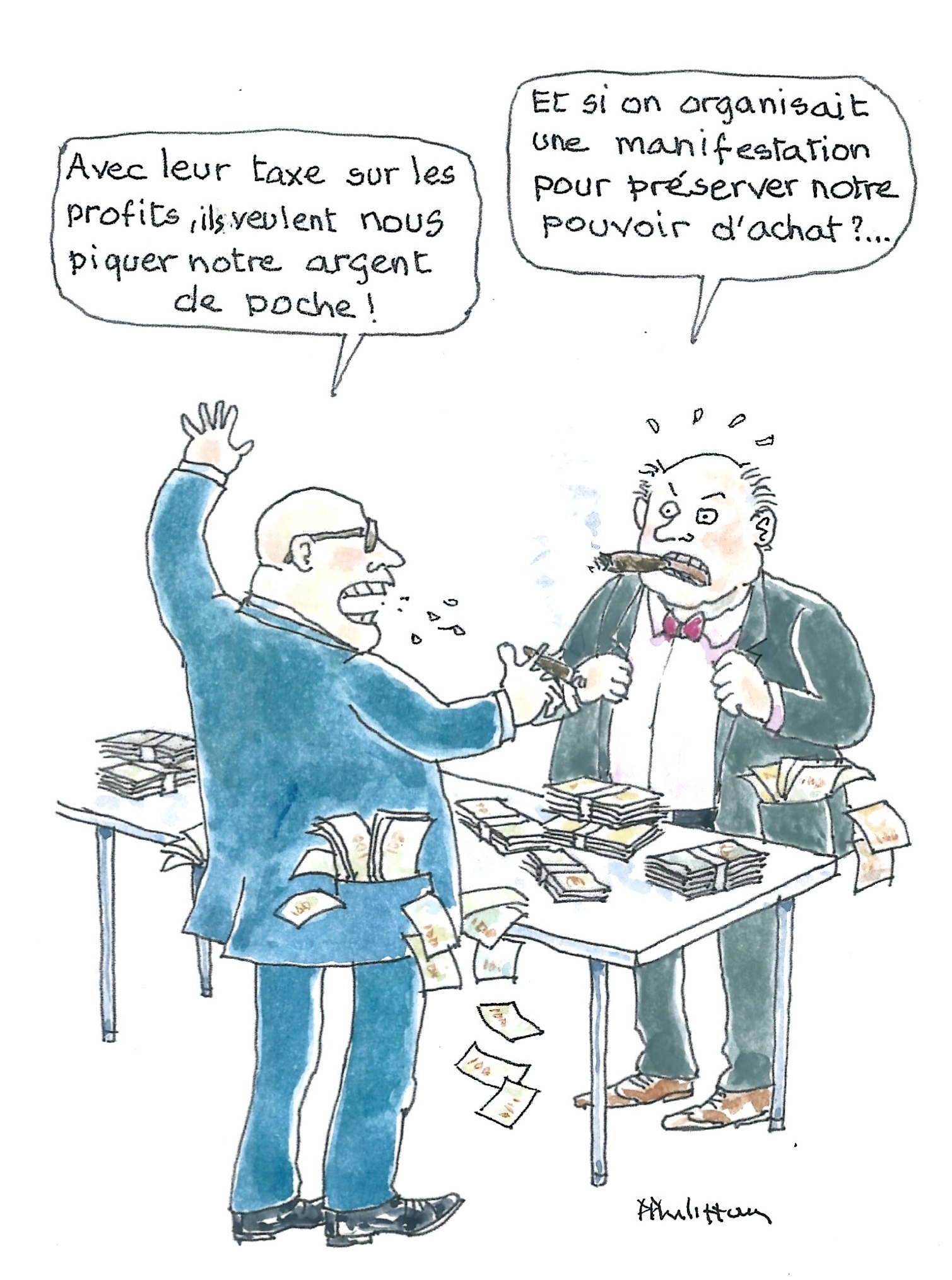 Taxe sur les super profits