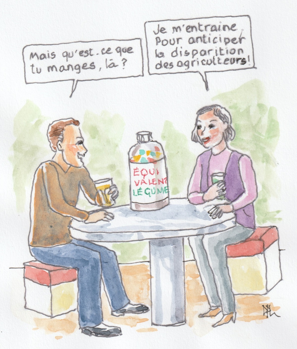 Équivalent légumes