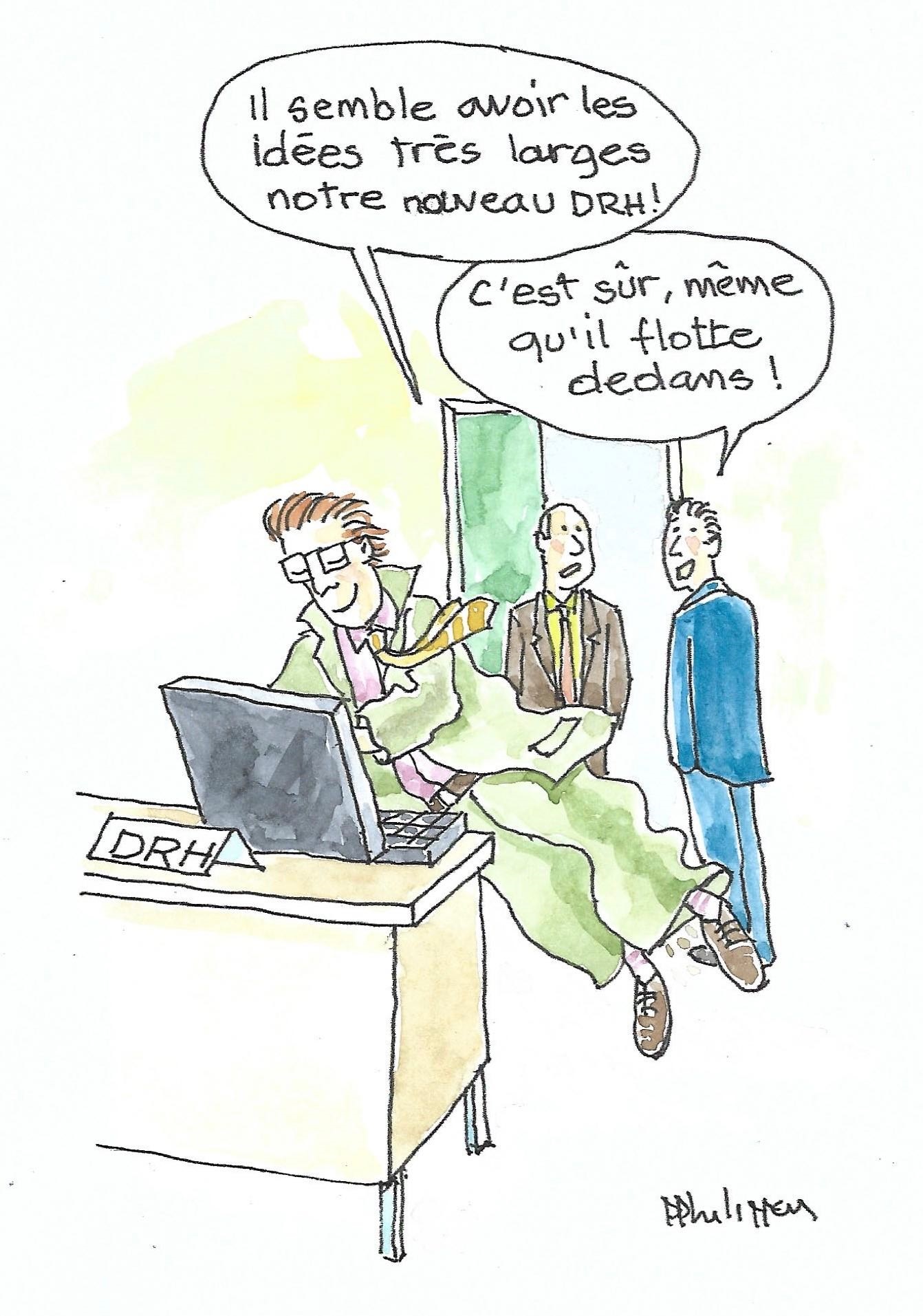 A propos des DRH qui « flottent » un peu dans leurs idées larges…
