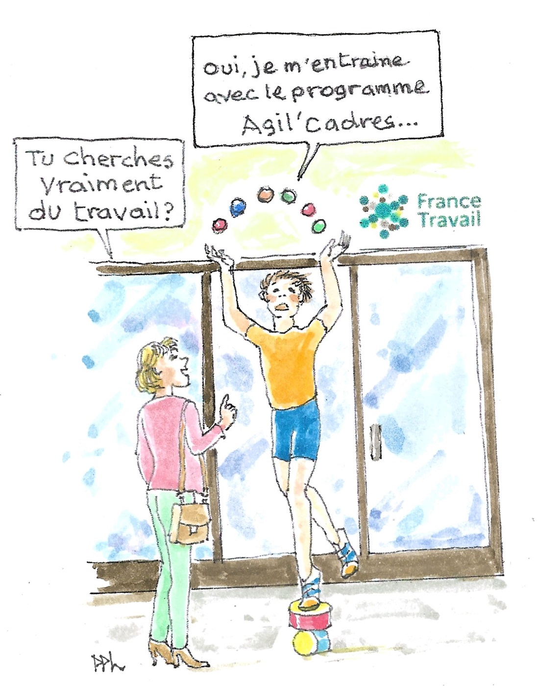 Jongler avec Agil Cadres