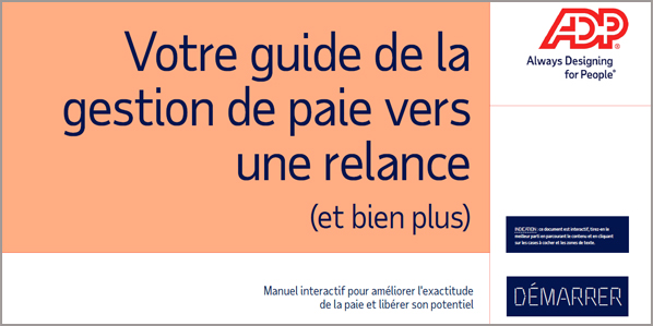 Votre guide de la gestion de paie vers une relance